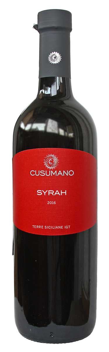 Вино Cusumano. Сіра 2021 чер 0,75л 13,5%